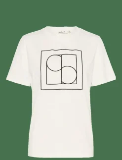 Soaked in Luxury SLVarga Embroidered Tee SS - T-shirts|Kvinnor T-Shirts & Toppar