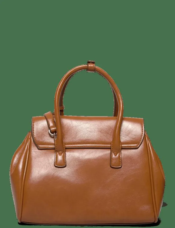 Mango Small city handbag with flap - Handväskor|Kvinnor Handväskor|Axelremsväskor