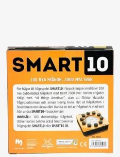 Peliko SMART10 FRÅGEKORT 4 SE - Brädspel|Barn Pussel & Spel