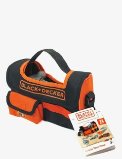 Barn Smoby Rollspel|Black+Decker Verktygsväska i tyg - Leksaksverktyg