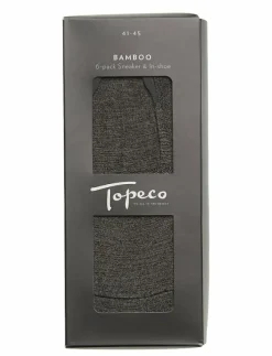 TOPECO Underkläder|SNEAKERS, 6-P BAMBOO - Ankelstrumpor