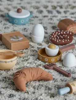 Bloomingville Snorre Soft Toy Set of 6 - Leksaksmat & Leksakstårtor|Barn Leksakskök & Tillbehör
