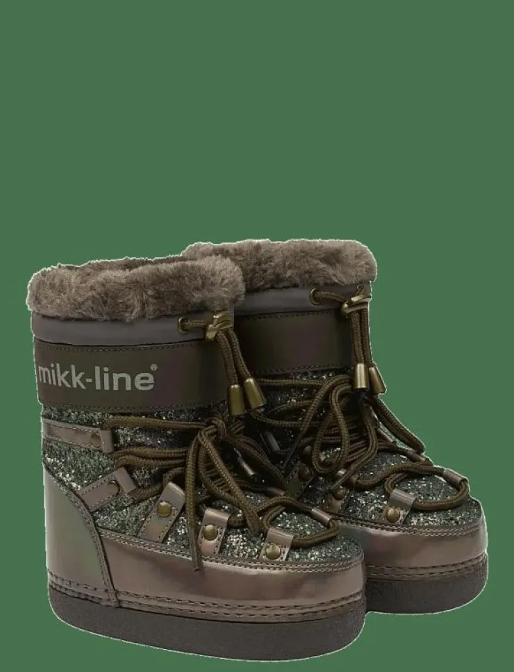 Barn mikk-line Vinterstövlar|Snow Boot Glitter - Vinterstövlar