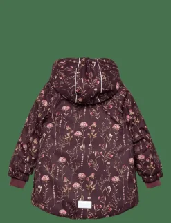 Barn Minymo Vinterkläder|Snow Jacket AOP - Vinterjacka