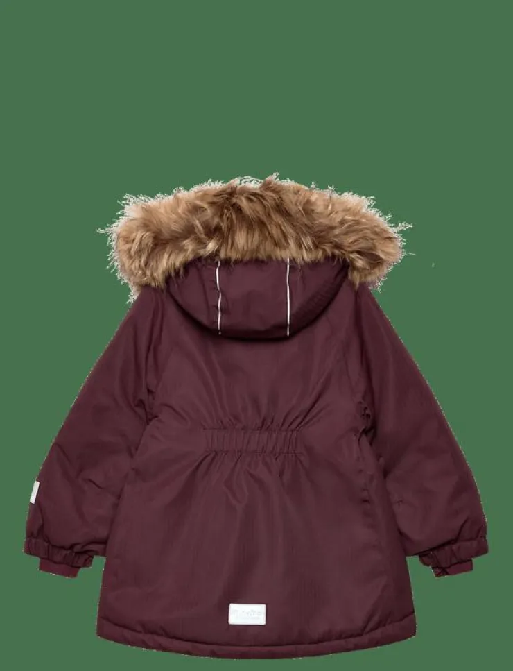 Minymo Snow Jacket w. Fur - Vinterjacka|Barn Vinterkläder