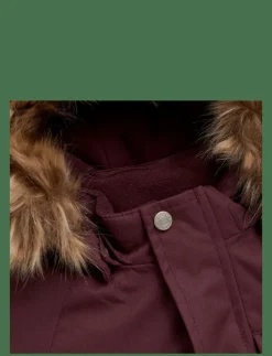 Minymo Snow Jacket w. Fur - Vinterjacka|Barn Vinterkläder