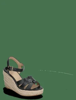 Kvinnor Lauren Ralph Lauren Espadrillos|Soffia Calfskin Espadrille - Kilklackar