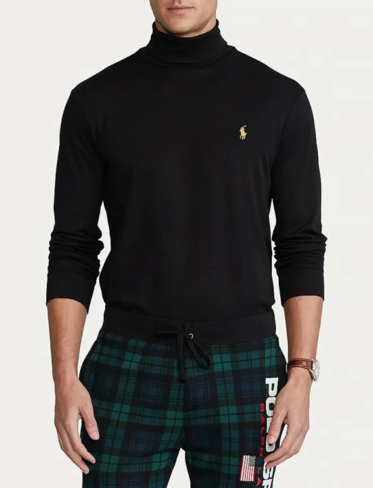 Polo Ralph Lauren Soft Cotton Turtleneck - Långärmade t-shirts| T-Shirts