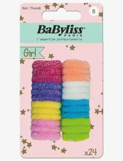 Kvinnor Babyliss Paris Håraccessoarer|Hår|Soft elastics kids 24 st - Hårsnoddar