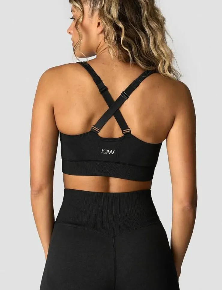 ICANIWILL Soft Seamless Adjustable Sports Bra - Sport BH:ar|Kvinnor Sport-Bh|Bh:Ar