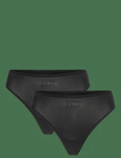 Kvinnor Björn Borg Underkläder|Trosor|SOFT TOUCH THONG 2p - Underkläder