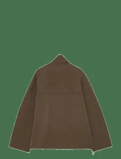 REMAIN Birger Christensen SOFT ZIPPED JACKET - Mellanlager|Kvinnor Sweatshirts