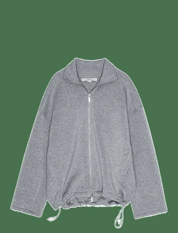 Kvinnor REMAIN Birger Christensen Sweatshirts|SOFT ZIPPED JACKET - Mellanlager