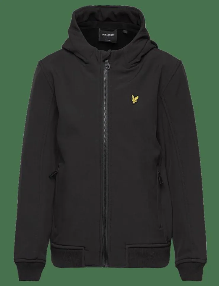Barn Lyle & Scott Överdelar|SoftShell Hooded Jacket - Huvtröjor