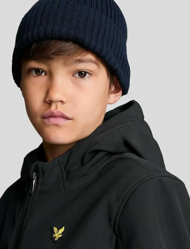 Barn Lyle & Scott Överdelar|SoftShell Hooded Jacket - Huvtröjor
