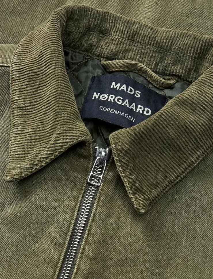 Mads Nørgaard Soil Denim Norton Padded Jacket - Fodrade jeansjackor| Overshirts