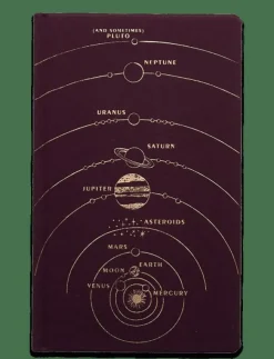 DesignWorks Inc SOLAR SYSTEM JOURNAL - Kalendrar & Anteckningsblock| Kontorsmaterial