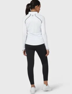 Kvinnor Original Penguin Golf Sweatshirts|SOLID 1/4 ZIP SUN PROTECTION TOP - Sweatshirts