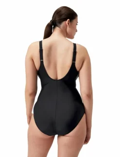 Speedo Solid Cross Knot Swimsuit - Baddräkter|Kvinnor Badkläder