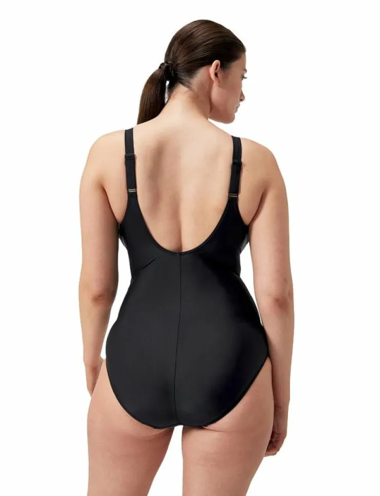 Speedo Solid Cross Knot Swimsuit - Baddräkter|Kvinnor Badkläder