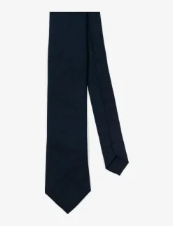 AN IVY Slipsar & Accessoarer|Solid Cotton Tie - Slipsar