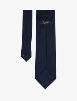 Portia 1924 Solid Silk Tie - Slipsar| Slipsar & Accessoarer
