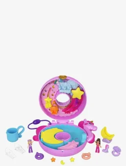 Polly Pocket SPARKLE COVE ADVENTURE Unicorn Floatie Compact - Film & Sagofigur|Barn Leksaksset & Leksaksfigurer
