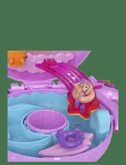Polly Pocket SPARKLE COVE ADVENTURE Unicorn Floatie Compact - Film & Sagofigur|Barn Leksaksset & Leksaksfigurer