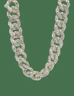 By Jolima Sparkle crystal necklace silver - Kedjehalsband|Kvinnor Smycken