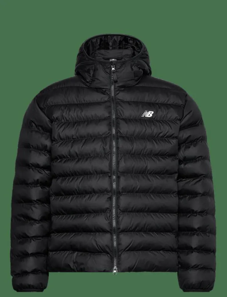 New Balance Jackor|Sport Essentials Hooded Puffer Jacket - Dunjackor