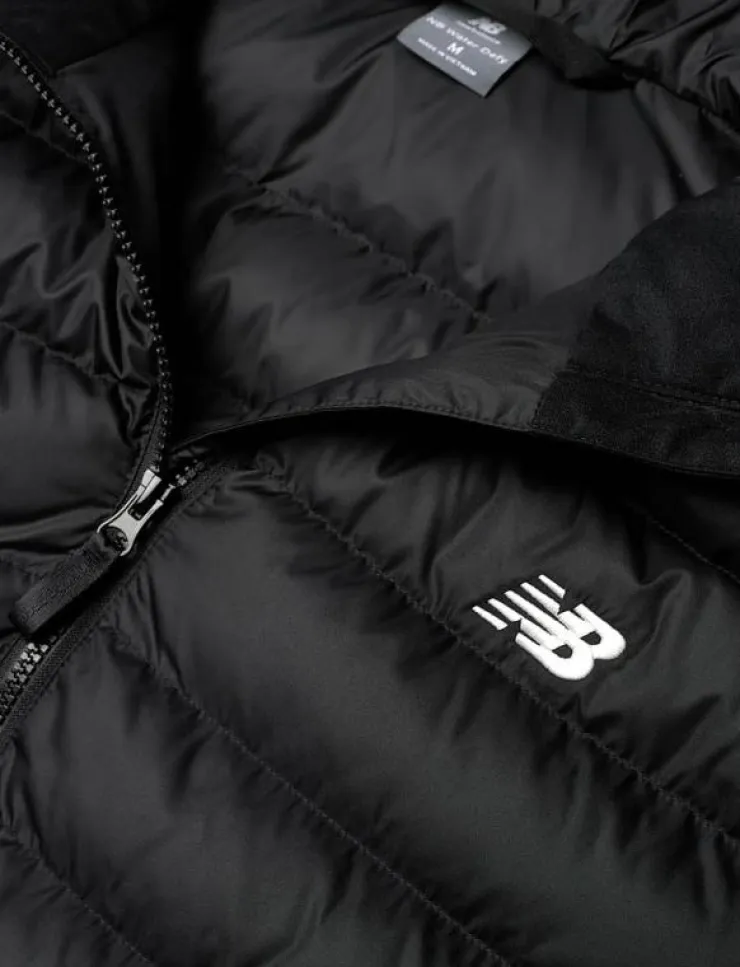 New Balance Jackor|Sport Essentials Hooded Puffer Jacket - Dunjackor