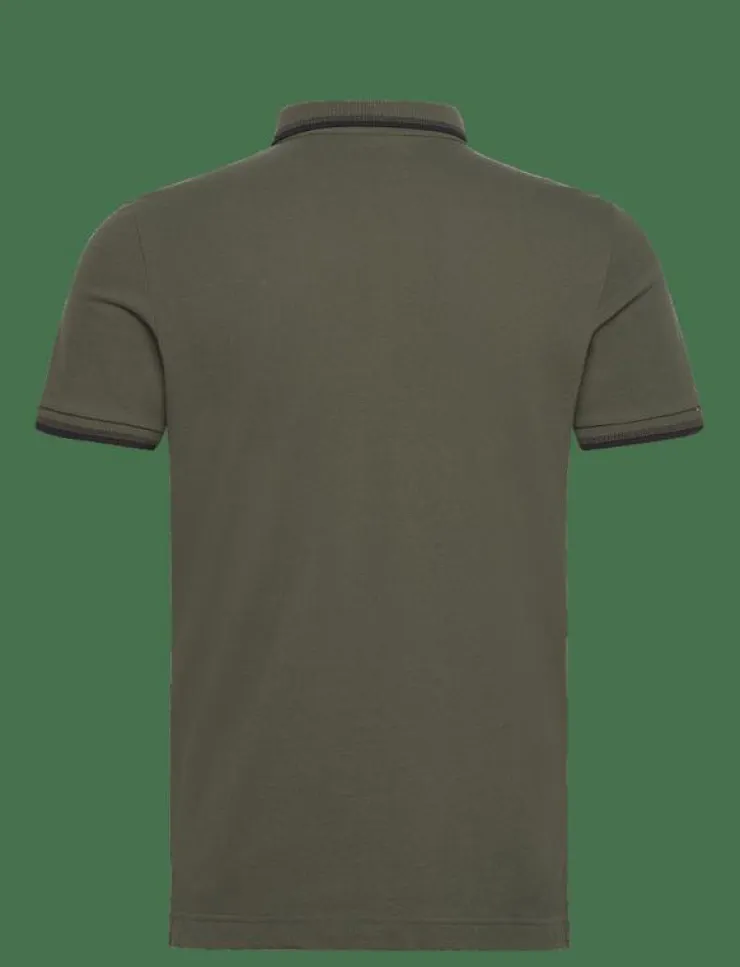 Superdry SPORTSWEAR RELAXED TIPPED POLO - Kortärmade pikéer| Pikéer