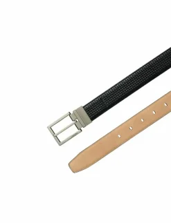 Calvin Klein Skärp|SQUARE BUCKLE EMBOSSED WOVEN 32M - Skärp