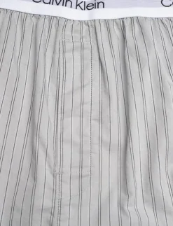 Calvin Klein Pyjamas|S/S CREW POPLIN BOXER SET - Pyjamas