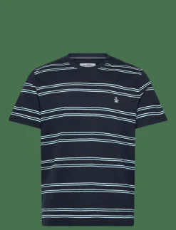 Original Penguin T-Shirts|S/S MULTI STRIPE TEE - Kortärmad t-shirt