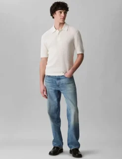 Calvin Klein Jeans Pikéer|SS SMTH CTTN WFFL PL - Kortärmade pikéer