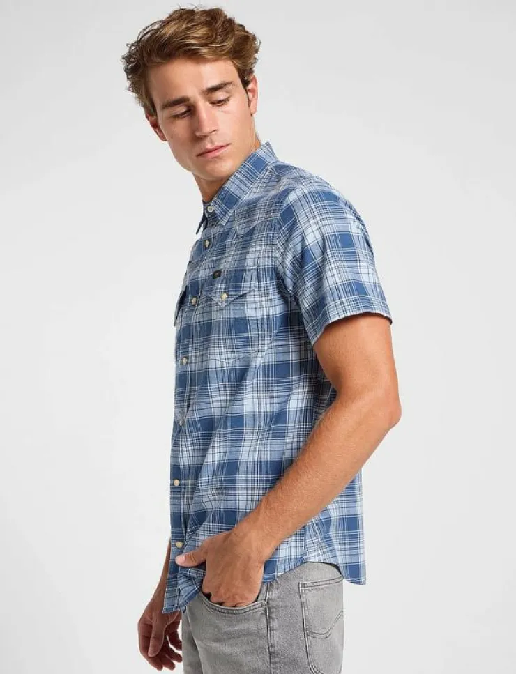 Lee Jeans Ss Western Shirt - Kortärmade| Overshirts