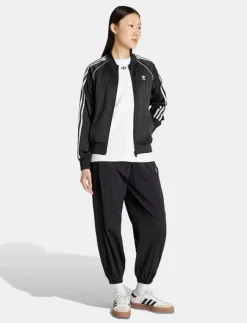 Kvinnor adidas Originals Sweatshirts|SST SATIN TT - Sweatshirts