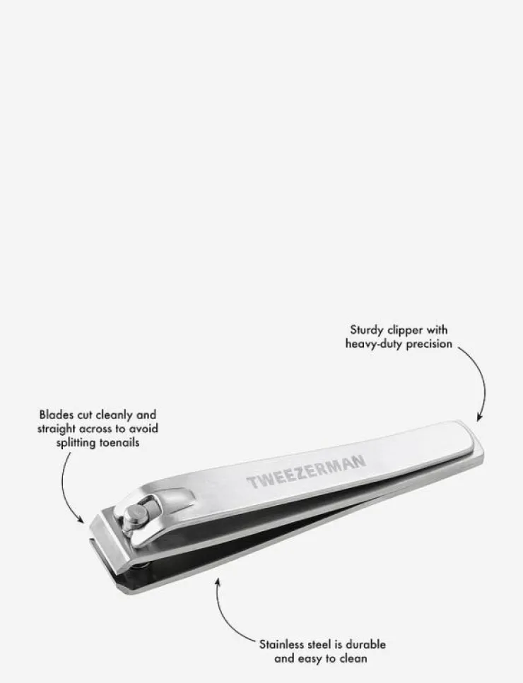 Tweezerman Stainless Steel Toenail Clipper - Naglar|Kvinnor Naglar|Smink