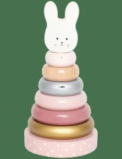 JaBaDaBaDo Stapelleksak Bunny - Stapelbara klossar|Barn Babyleksaker|Babyleksaker