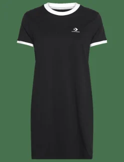 Converse STAR CHEVRON TEE DRESS BLACK - Klänningar|Kvinnor Klänningar & Kjolar