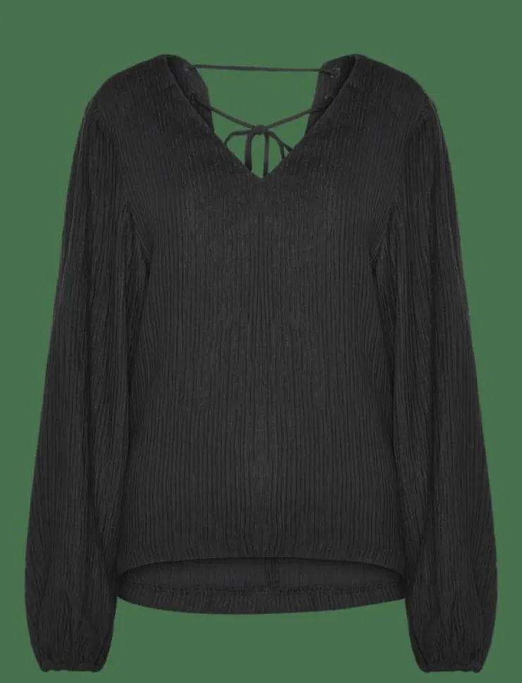Kvinnor Dante6 Blusar & Skjortor|Stardom V-neck top - Långärmade blusar