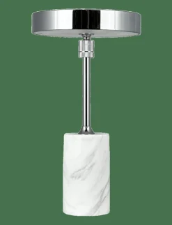 Dyberg Larsen Lampor|Starlight LED rechargeable table lamp chrome white marble - Bordslampor