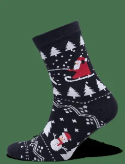 Happy Seasons Stilede Julestrømper - Sockor|Kvinnor Underkläder