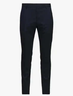 Calvin Klein Byxor|STRETCH WOOL SLIM SUIT PANT - Kostymbyxor