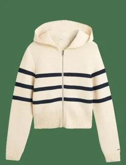 Barn GANT Överdelar|STRIPED BRETON KNIT SWEATER - Huvtröjor