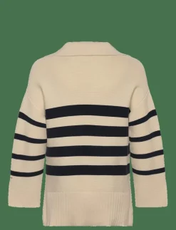 Barn GANT Överdelar|STRIPED BRETON KNITTED SWEATER - Stickade tröjor