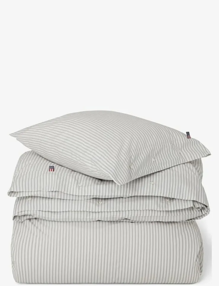 Lexington Home Striped Cotton Poplin Bed Set - Påslakanset| Sängtextilier