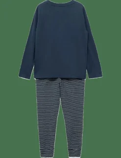 Mango Striped long pyjamas - Set|Barn Sovplagg
