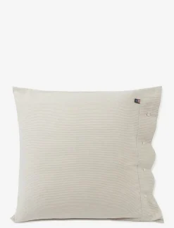 Lexington Home Striped Organic Cotton Flannel Pillowcase - Örngott| Sängtextilier